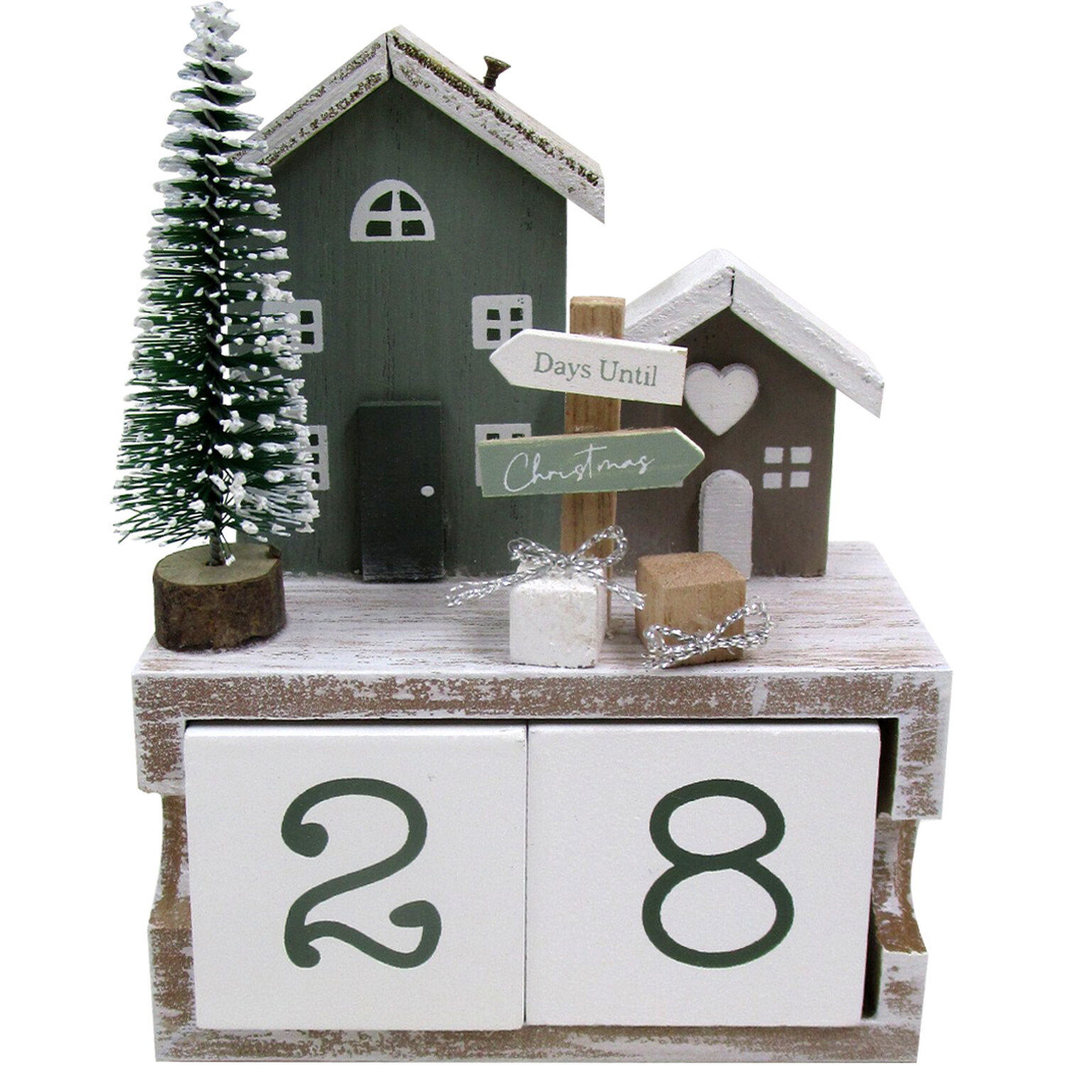 Wooden House Countdown Advent Image