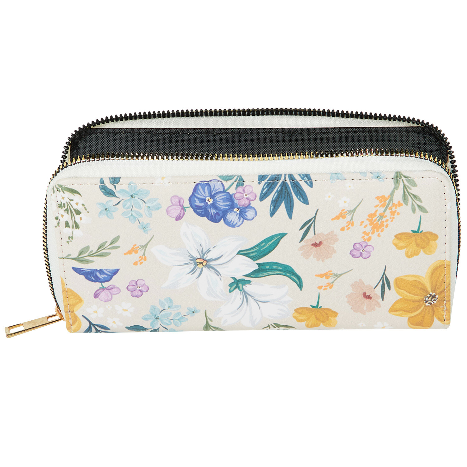 Autumn Flowers Purse - White Image 3