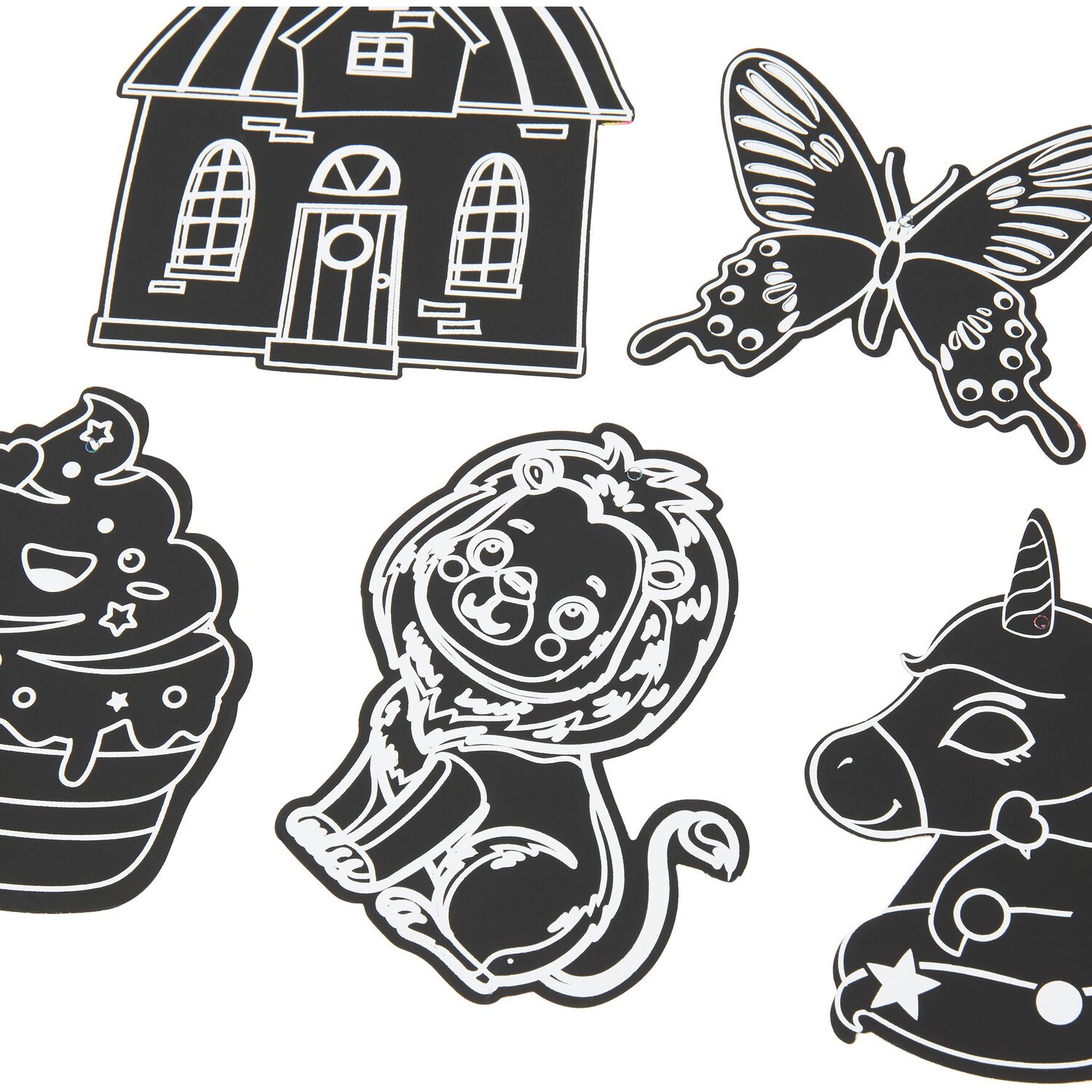 Crafty Club Kids Ultimate Scratch Art Kit Image 5