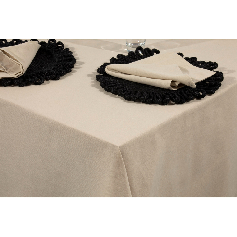 AVON Beige Cotton Tablecloth 140 x 240cm Image 3