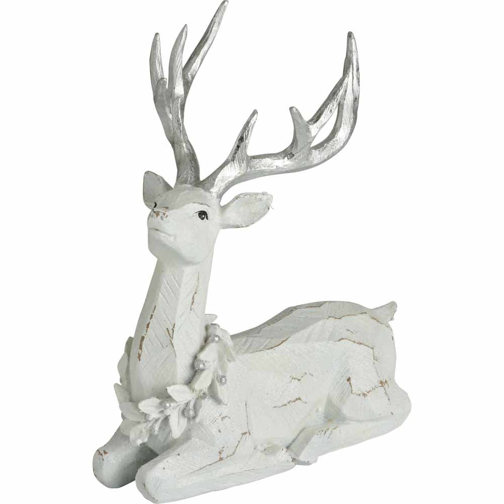 Wilko Glitters Seated Stag Image 1