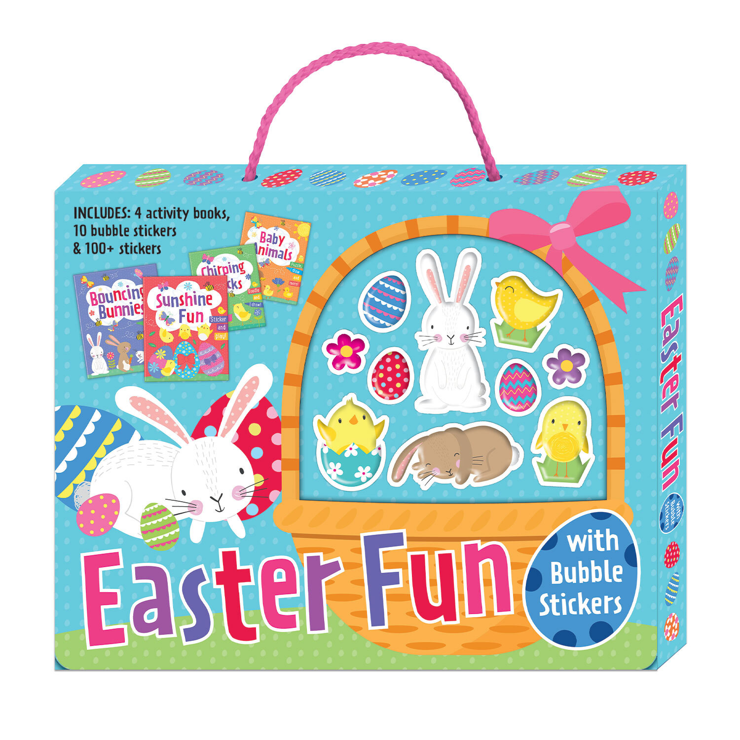 Easter Fun Activity Case with Bubble Stickers Image