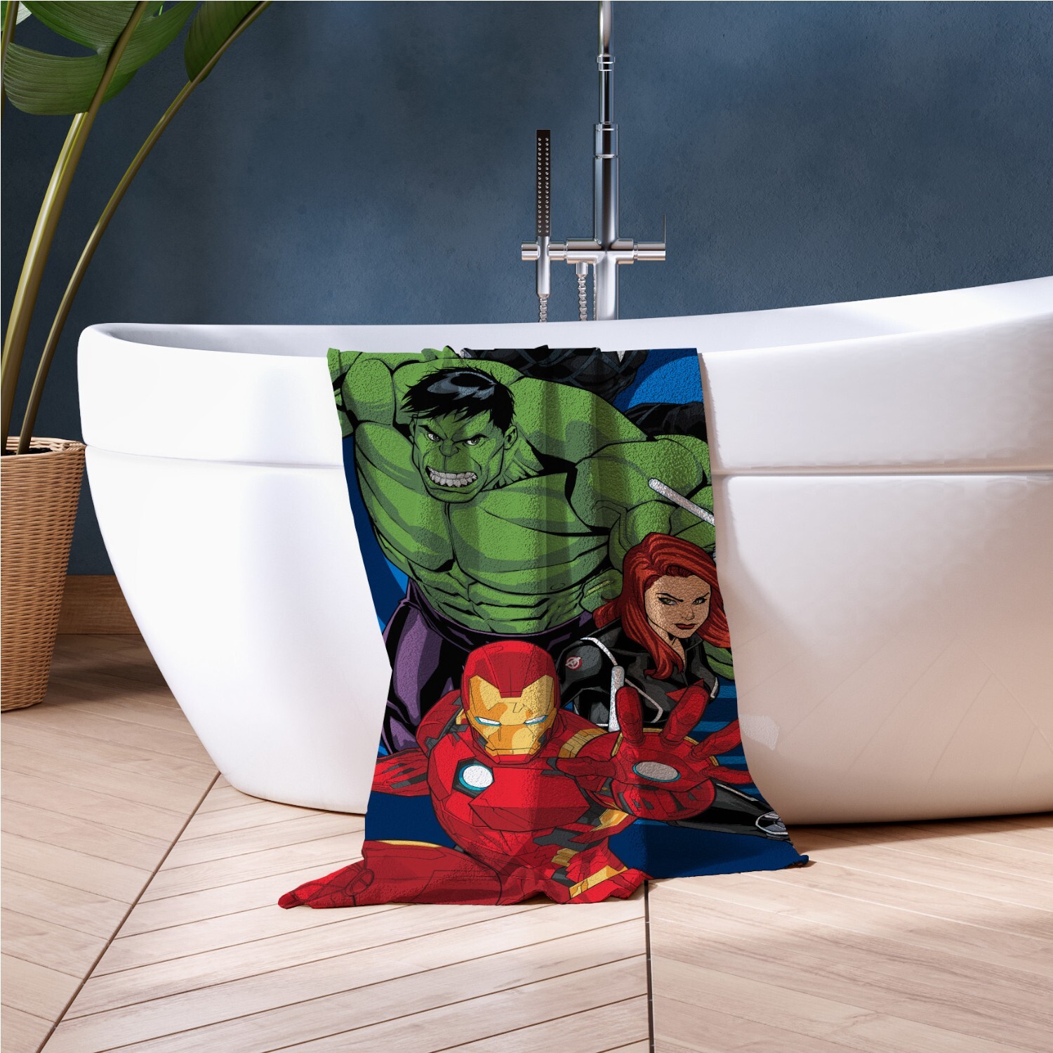 Disney Marvel Avengers Towel Multicolour Image 3