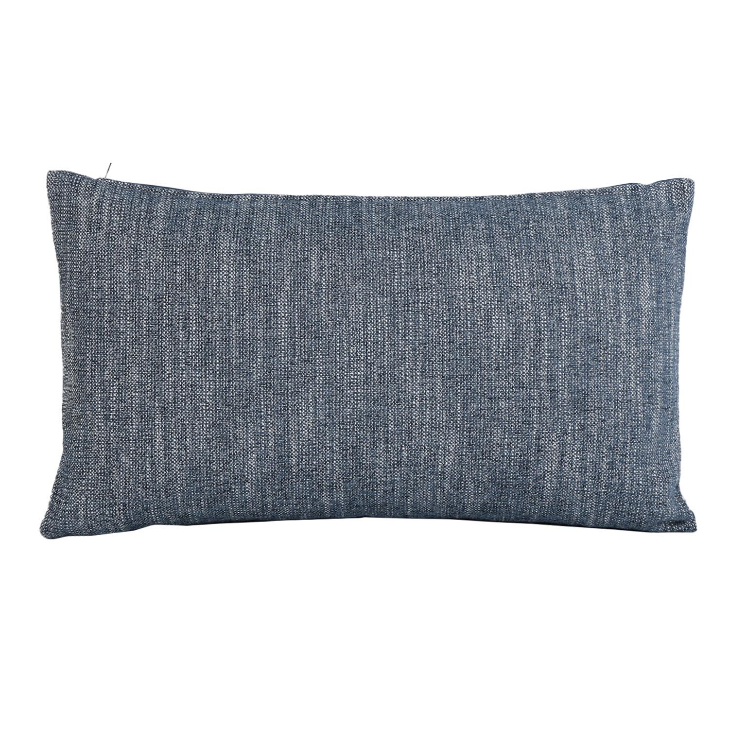 Amberley Metallic Cushion - Denim Image