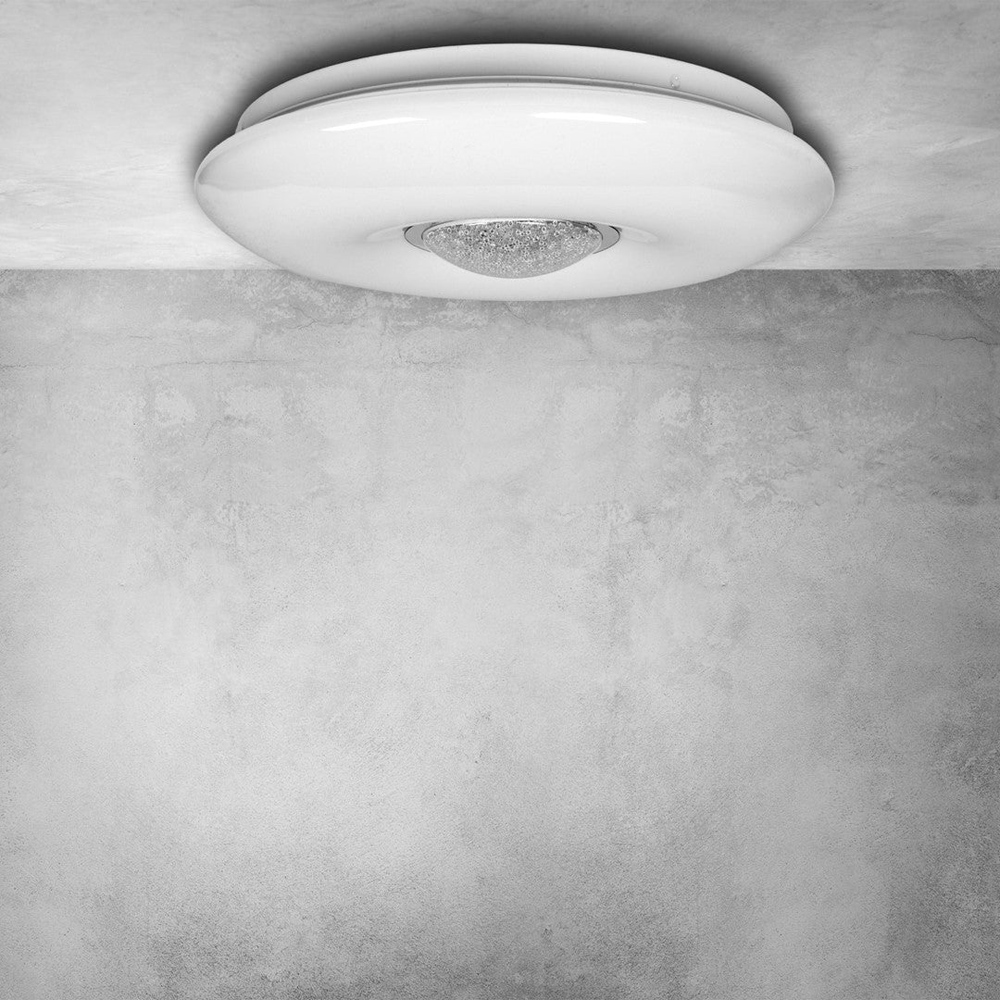 Milagro Vela White LED Ceiling Lamp 230V Image 5