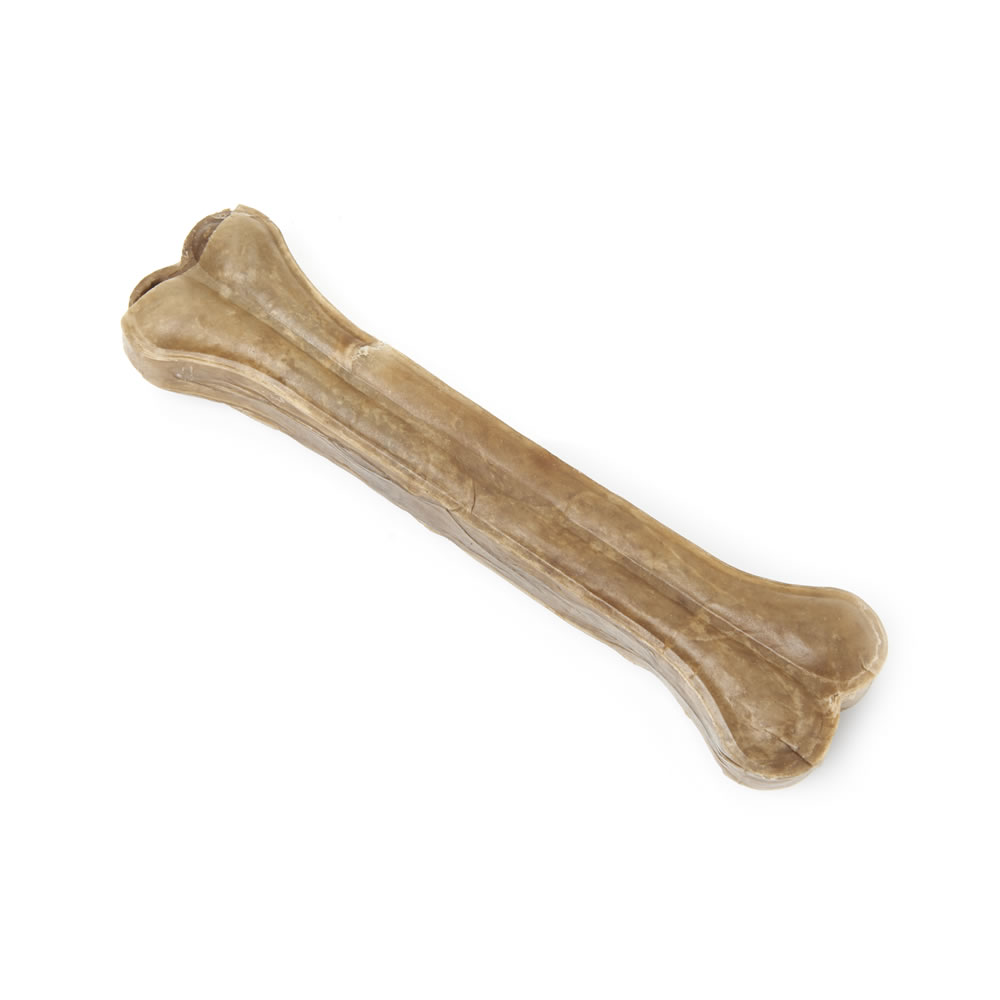 Wilko Functional Large Knuckle Bone Rawhide Dog Treat Image