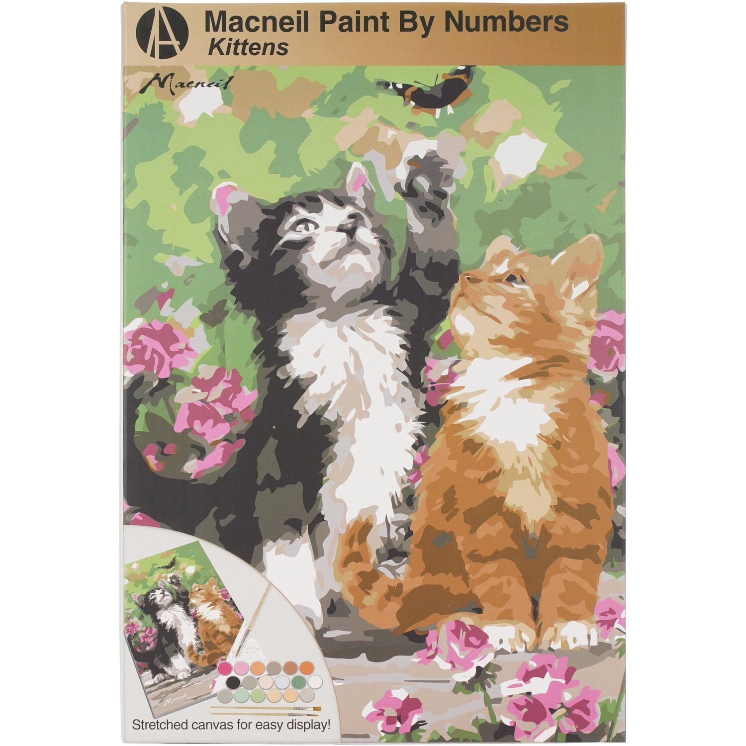 MacNeil Paint By Numbers Yorkie Puppies or Kittens Kit Image 5