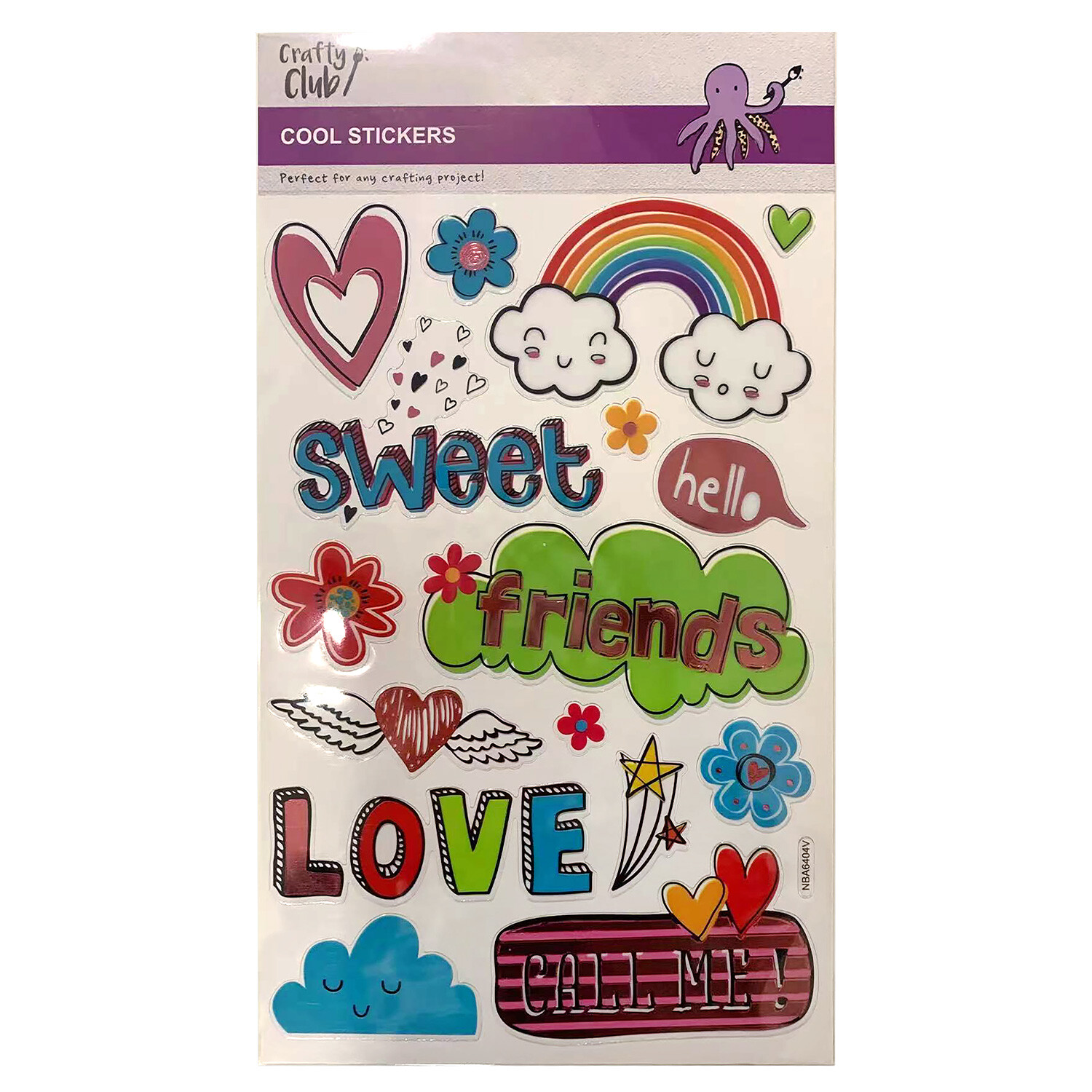 Crafty Club Cool Stickers Image 1