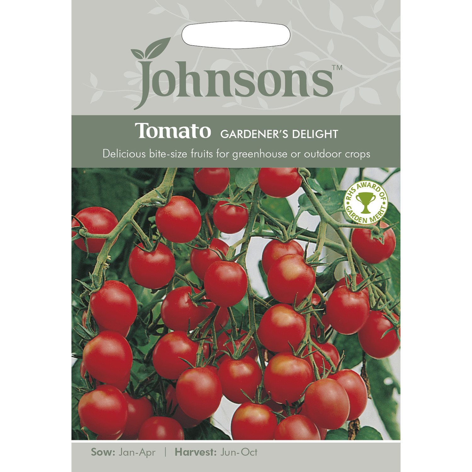 Johnsons Gardener's Delight Tomato Seeds Image 2