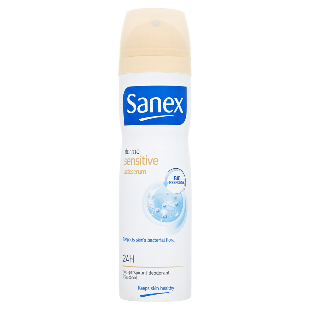 Sanex Dermo Sensitive Anti-Perspirant Deodorant 150ml Image