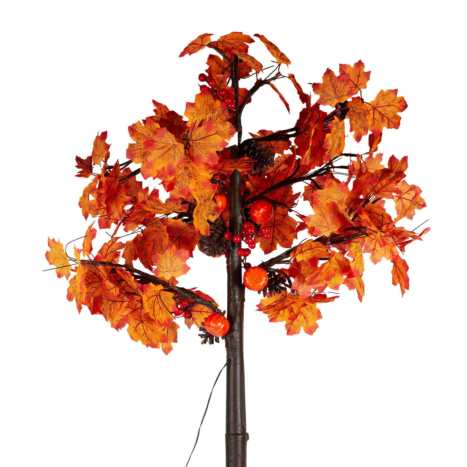 88 LED Autumn Maple Leaf Tree Orange Image 1