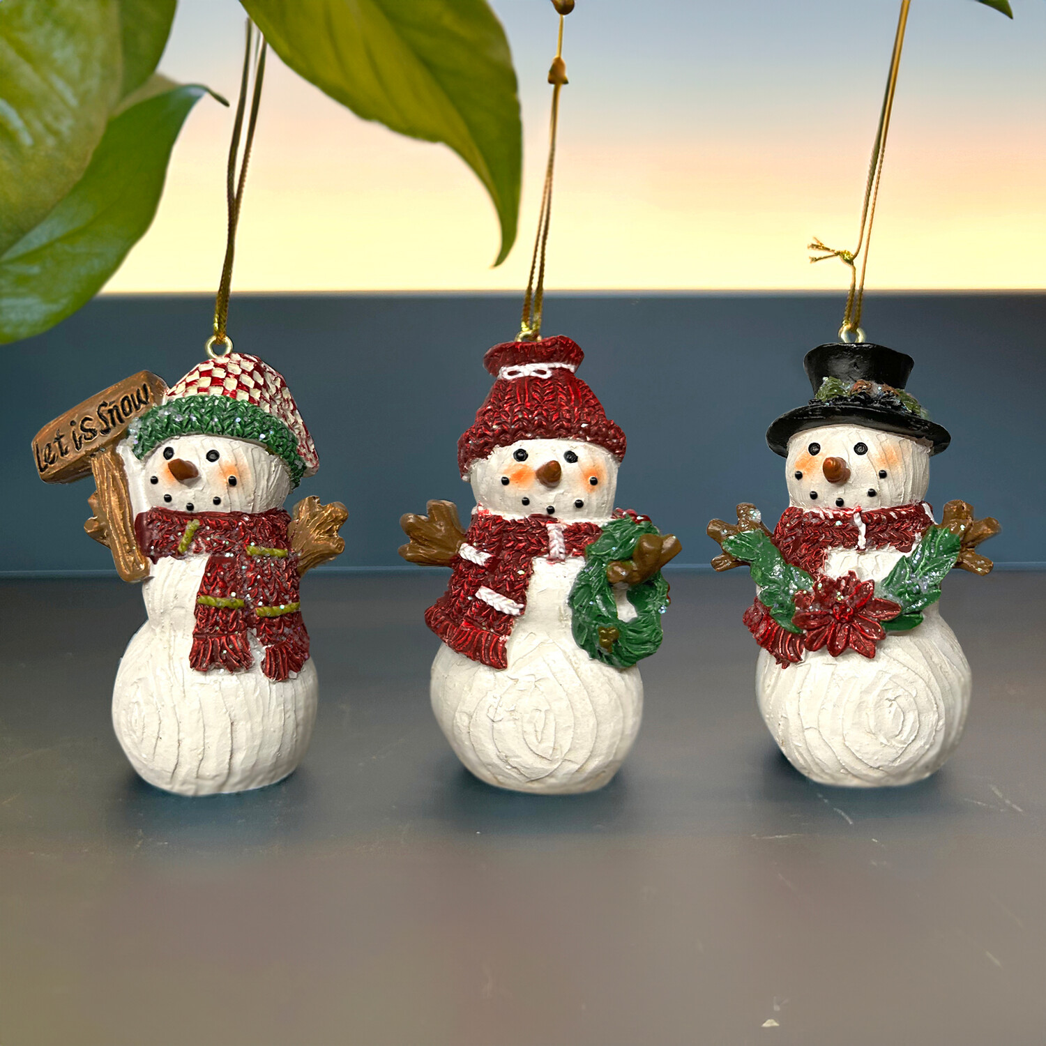 Hanging Snowman Hanging Decoration Image 4