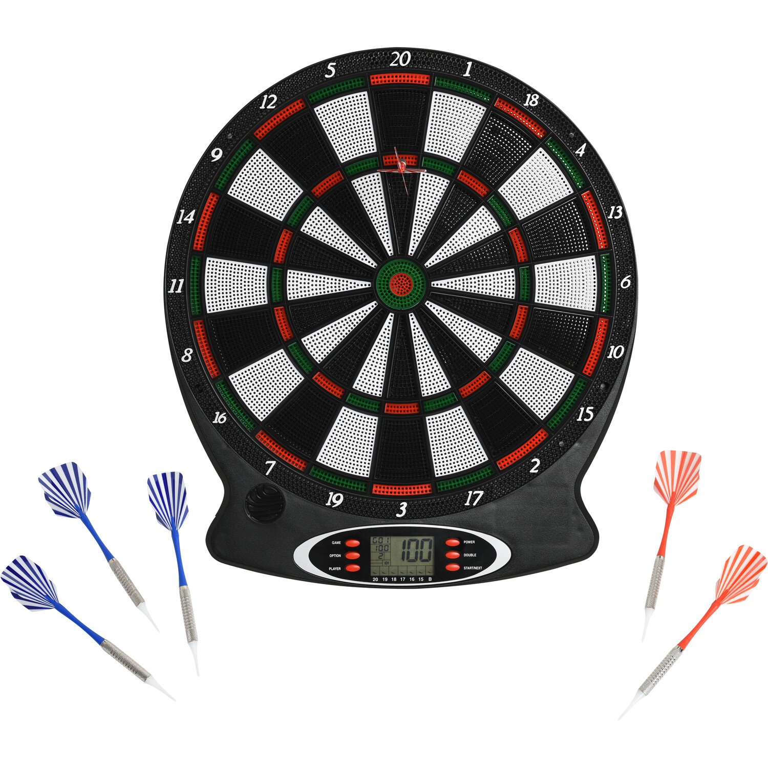 Electronic Dartboard Game - Black Image 1