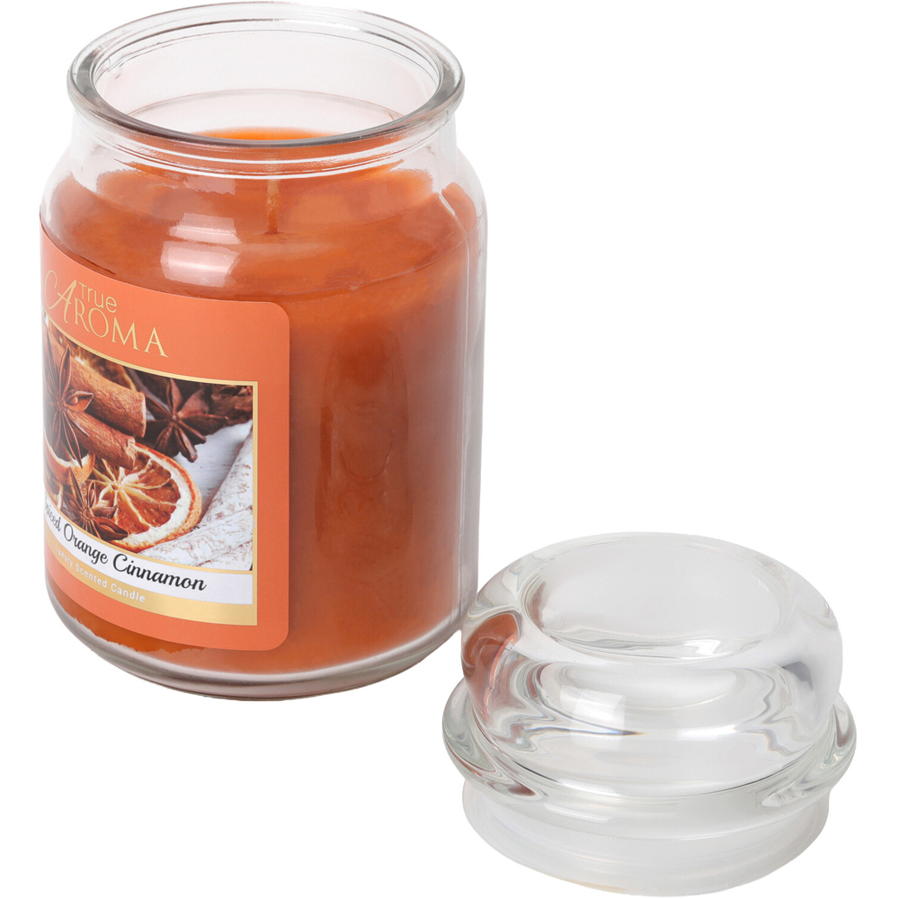 Spiced Orange & Cinnamon Large Mason Jar Image 4