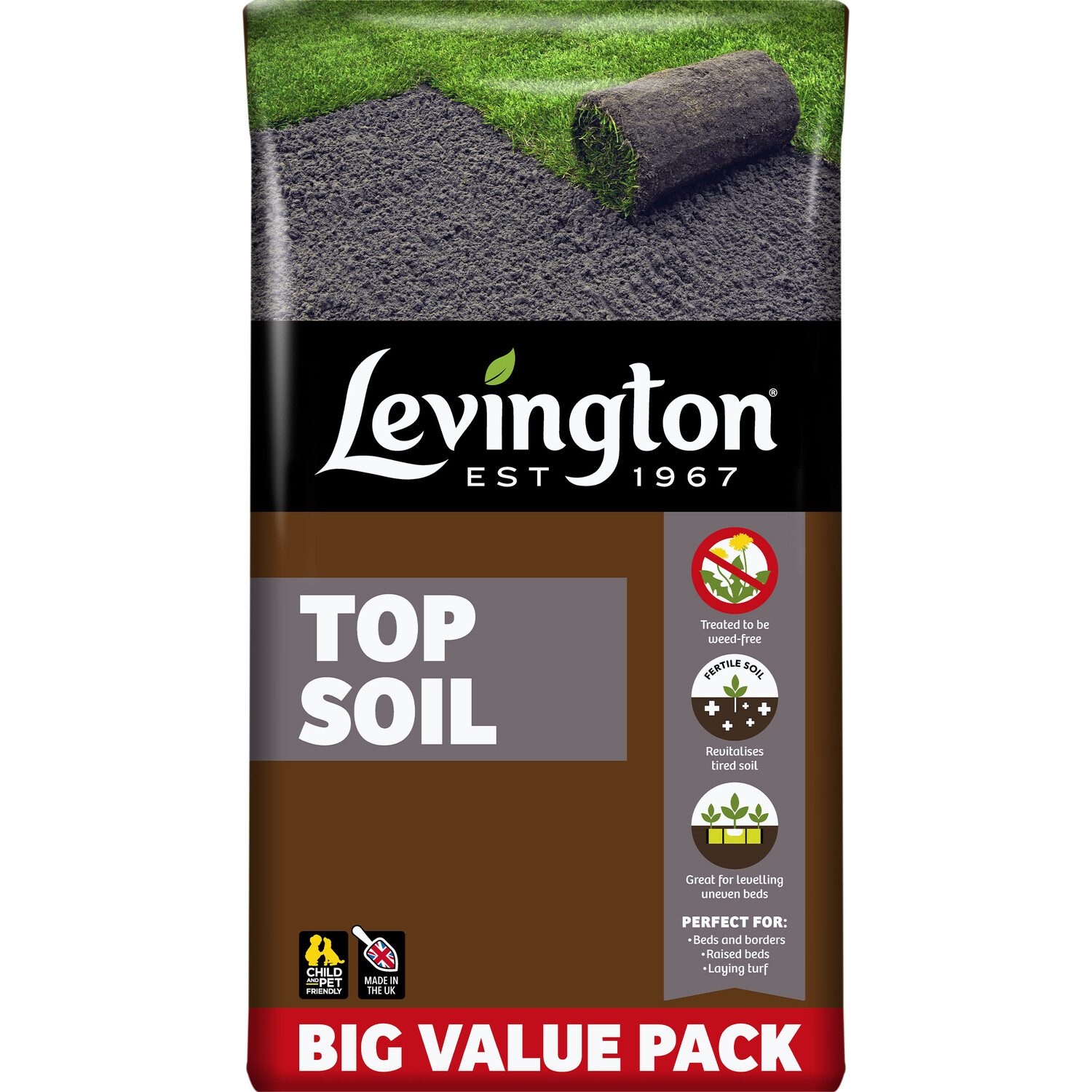 Levington Peat Free Top Soil Image