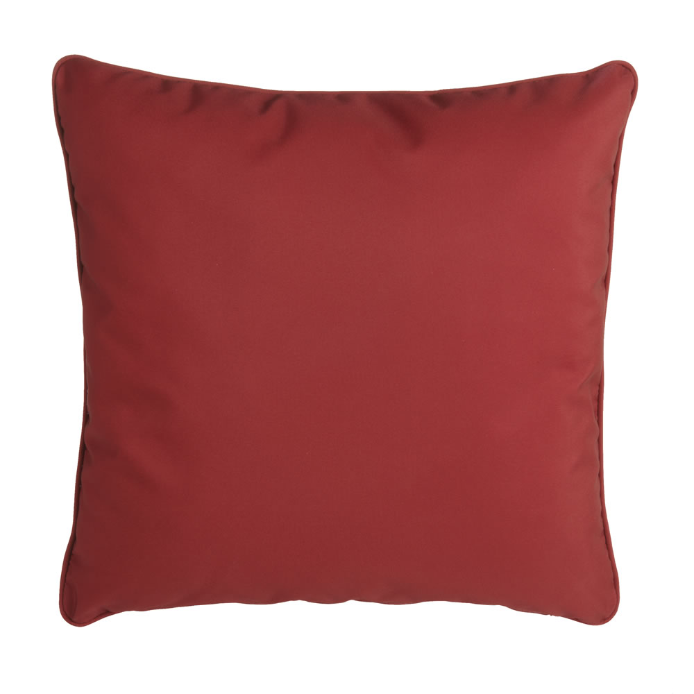Wilko Outdoor Scatter Cushion Red Image