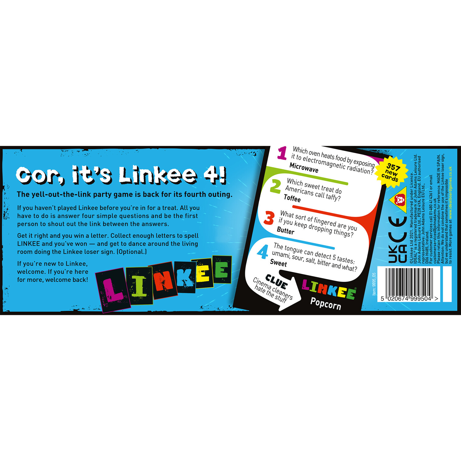 Linkee Quiz Game Black Image 5