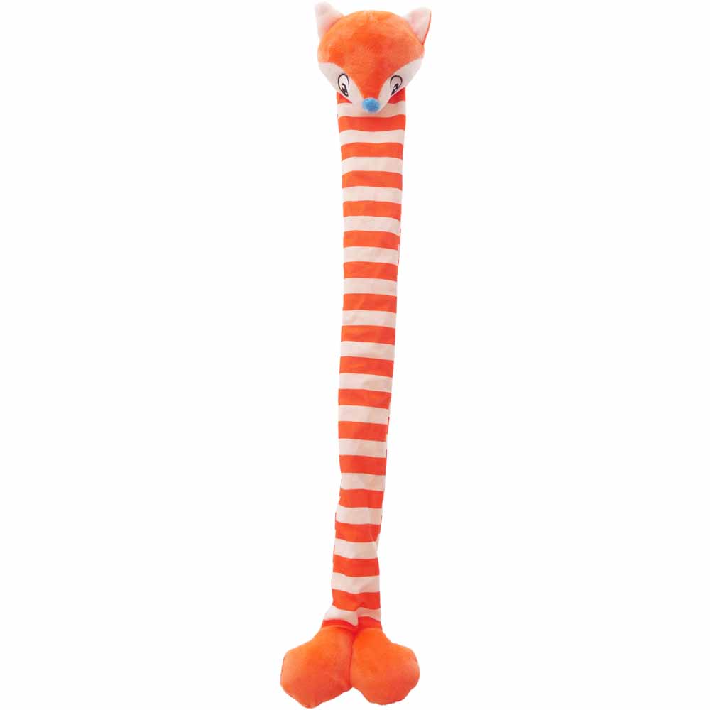Single Wilko Stretchy Plush Dog Toy in Assorted styles Image 2