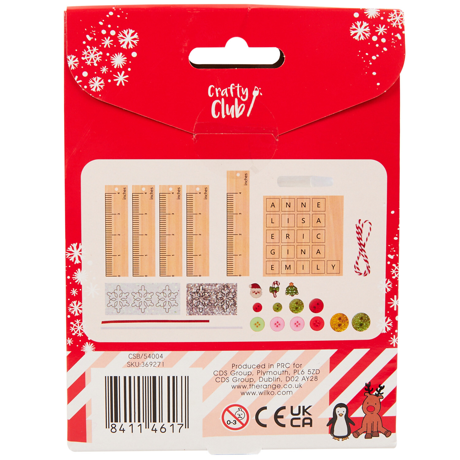Personalise Your Own Letter Hangers Set - Wood and Red Image 6