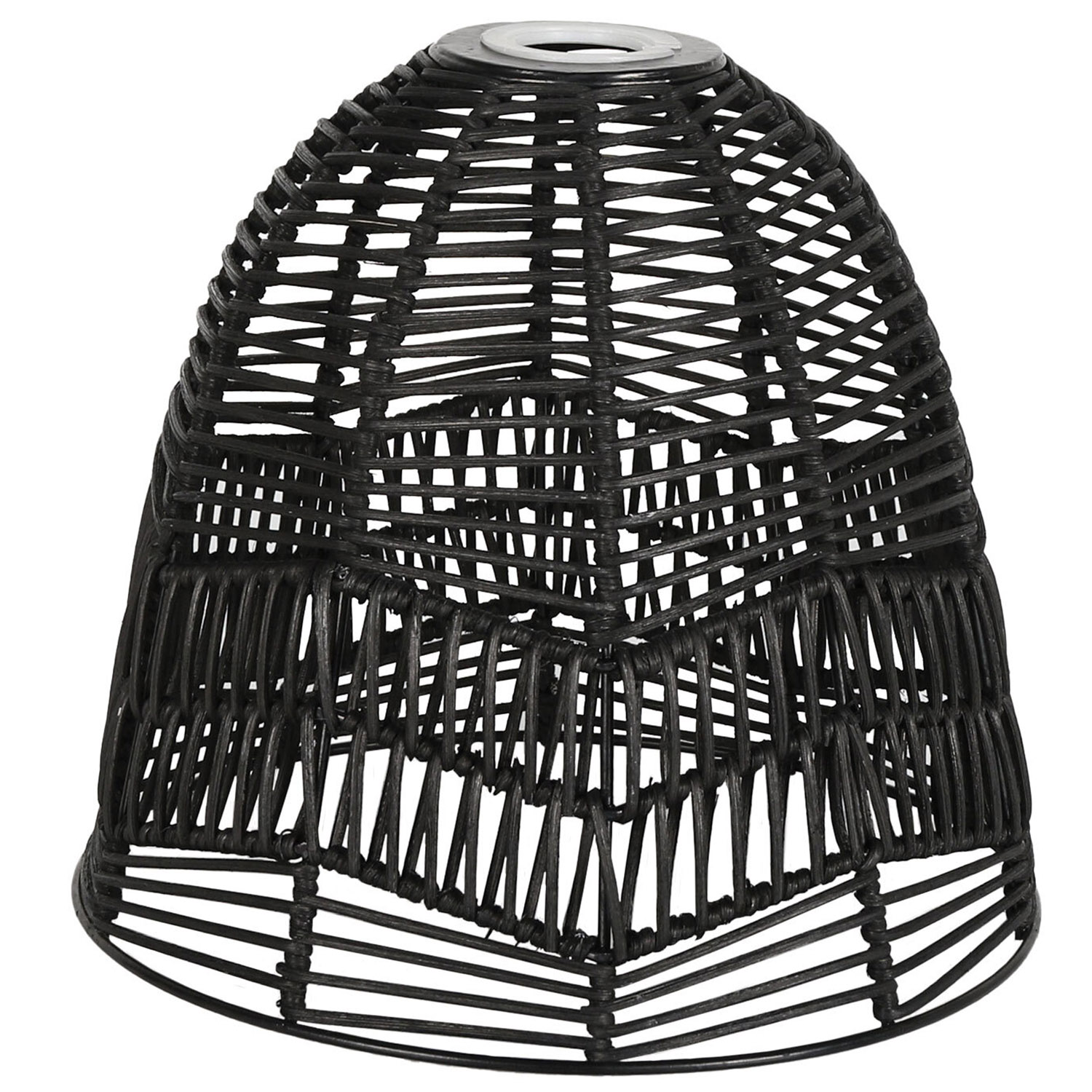 Casper Black Rattan Small Shade Image