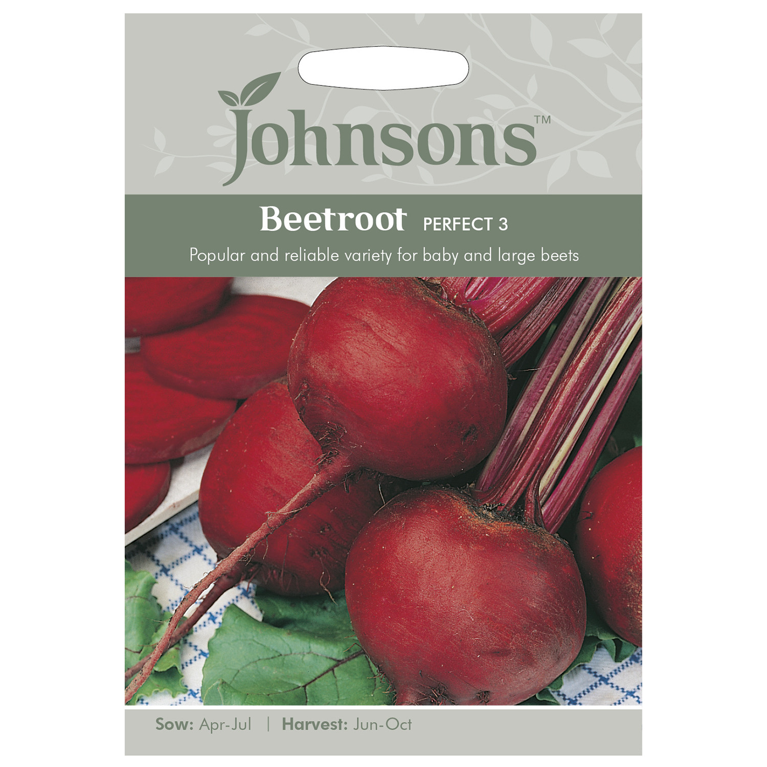 Johnsons Perfect 3 Beetroot Seeds Image 2