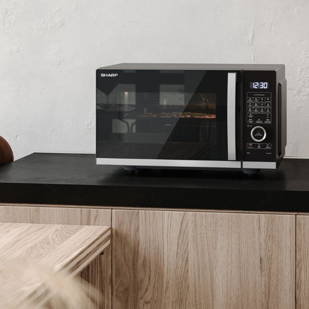 Sharp SP2622 Black 26L Combination Microwave Oven with Grill and Air Fry 900W Image 2