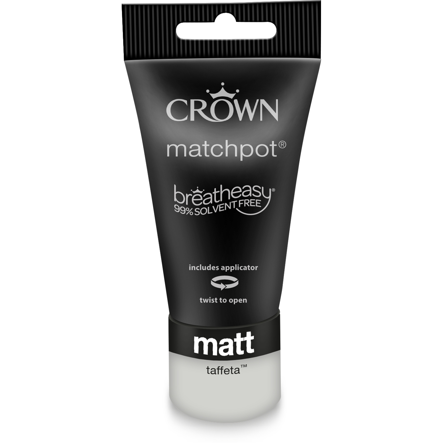 Crown Breatheasy Taffeta Matt Feature Wall Tester Pot 40ml Image