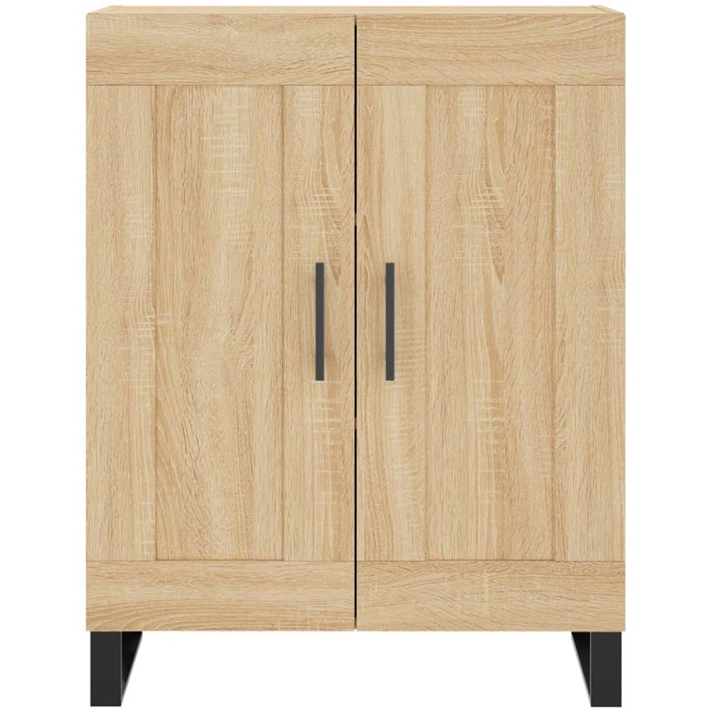 vidaXL 4 Door Sonoma Oak Highboard Image 8