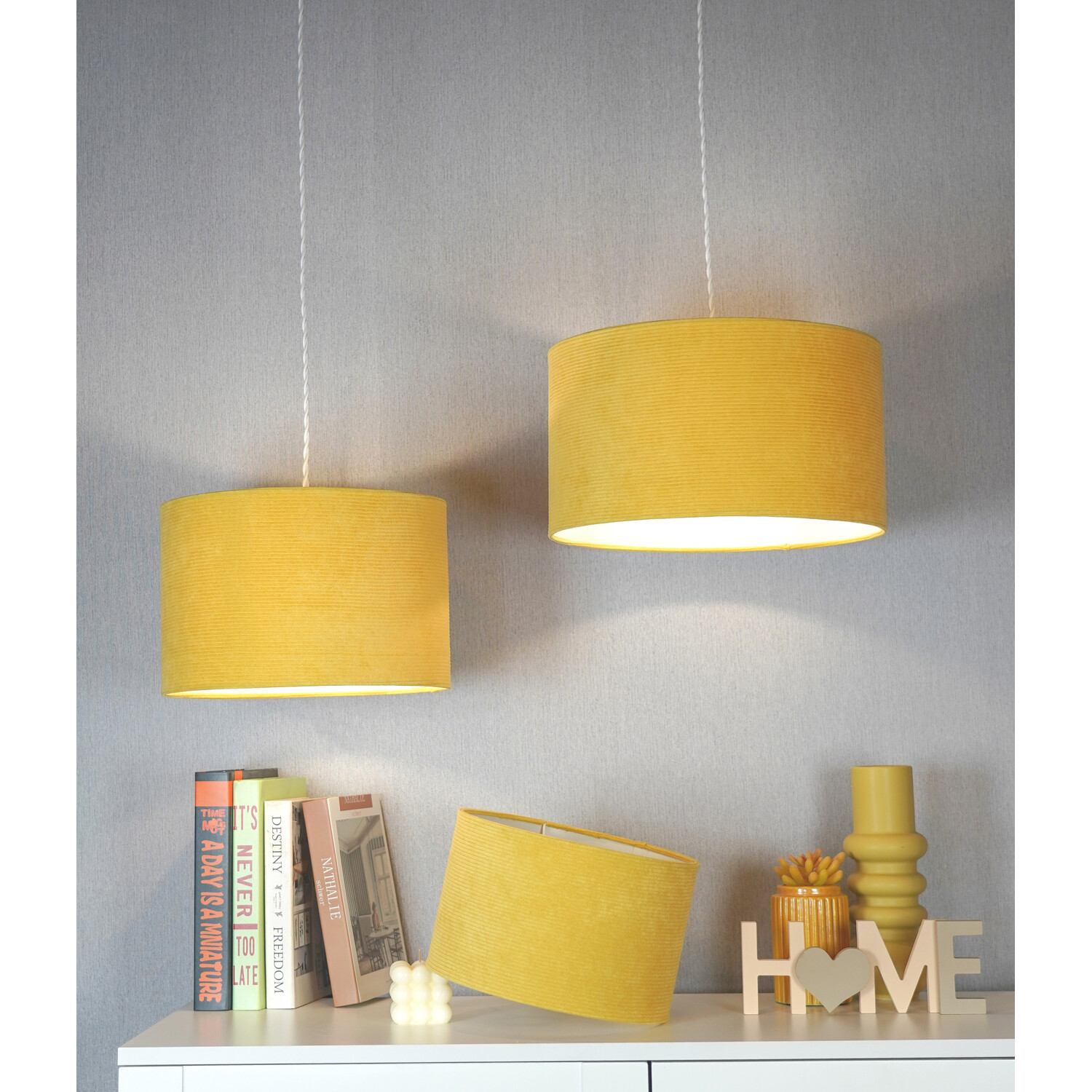 Drum Shade - Yellow / 25cm Image 7