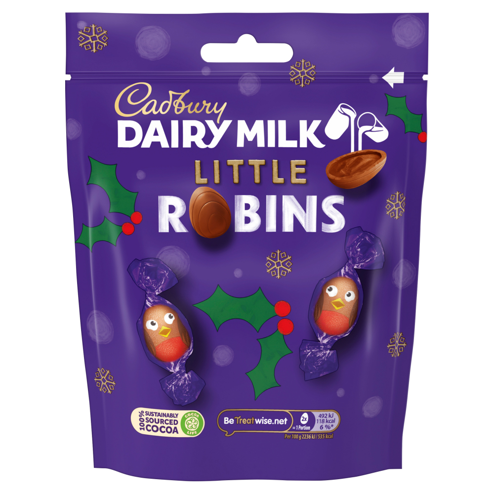 Cadbury Dairy Milk Little Robins 77g Image 1