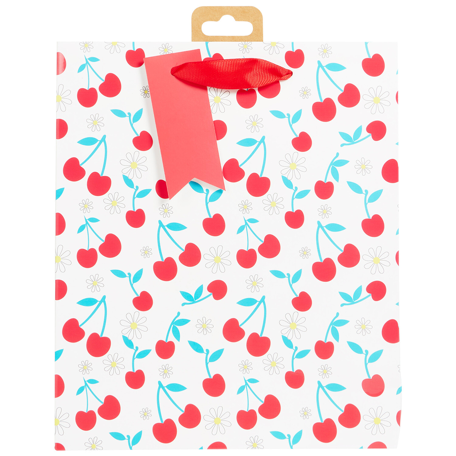 Cherry or Daisy Medium Gift Bag Image 2