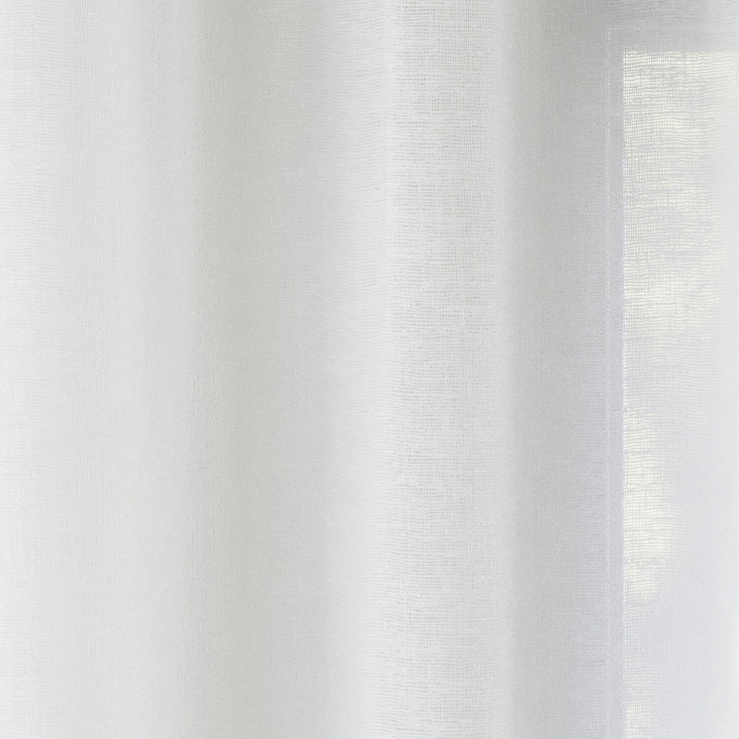 Rhodes Voile Panel Curtain - Charcoal / 122cm Image 3