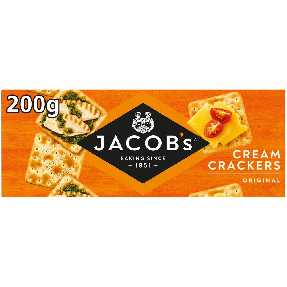 Jacob's Cream Crackers 200g Image