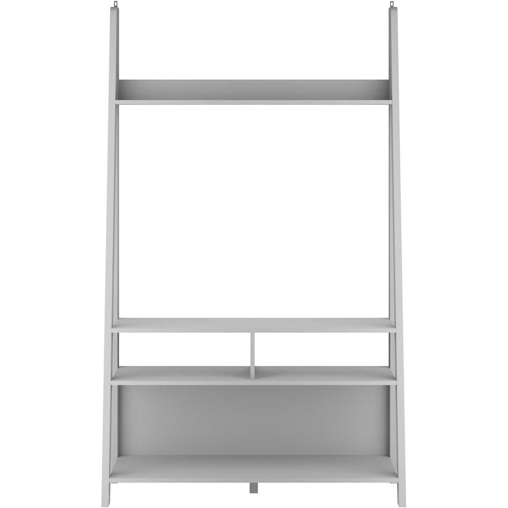 Tiva 3 Shelf Grey Ladder TV Unit Image 2