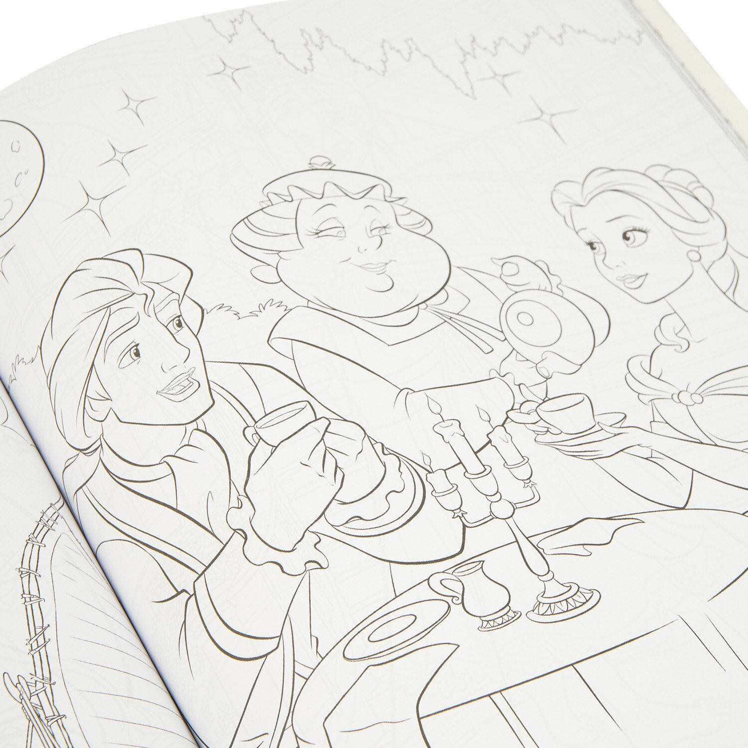 Disney Mega Colouring Book - Pink Image 3