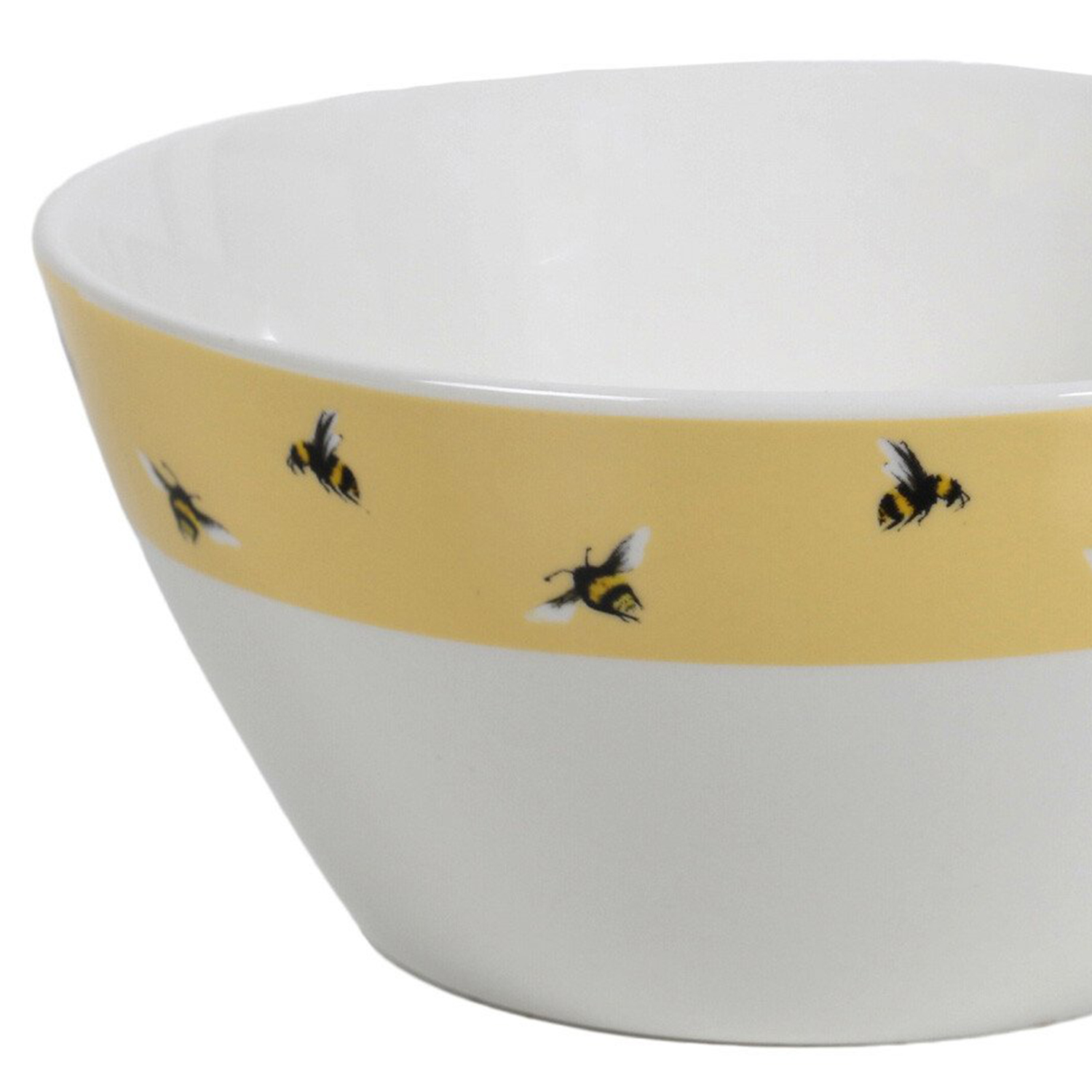 Honey Bees Yellow 12 Piece Dinner Set Image 6