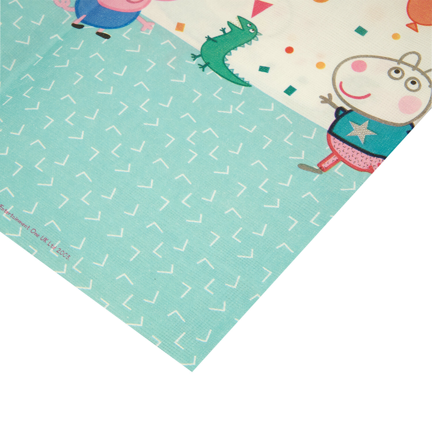 Peppa Pig Paper Tablecover - Blue Image 5