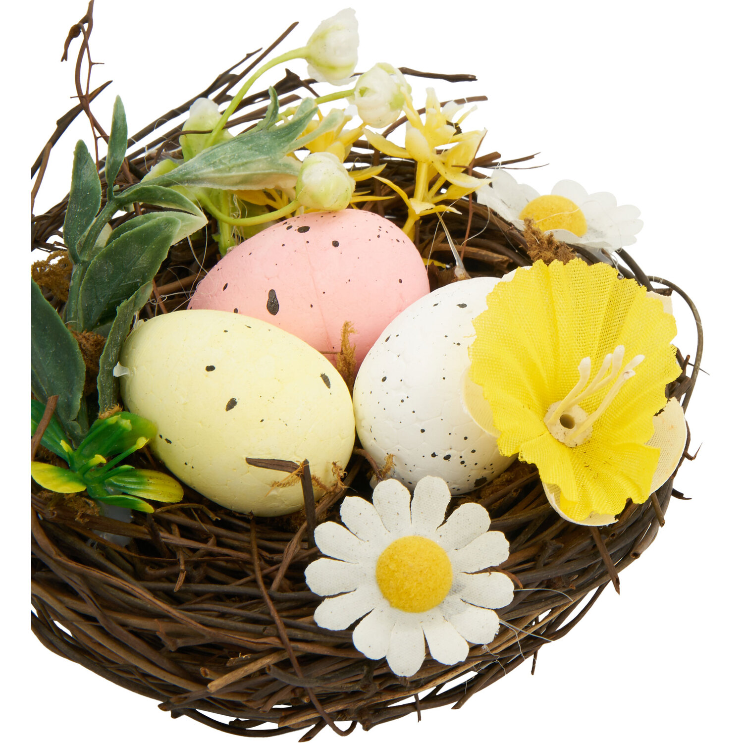 Easter Craft Nest with Flowers Image 3