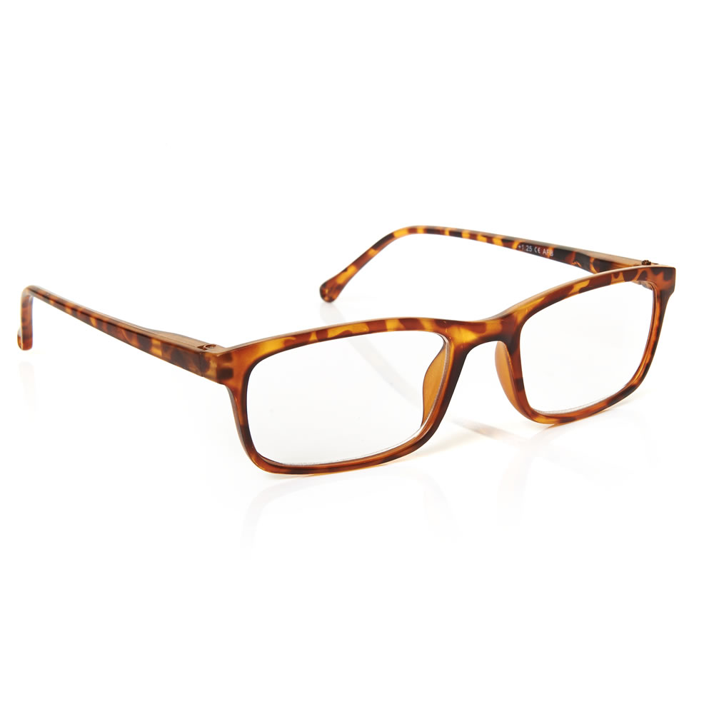 Wilko Metal Plastic Reading Glasses 1.25 Wilko