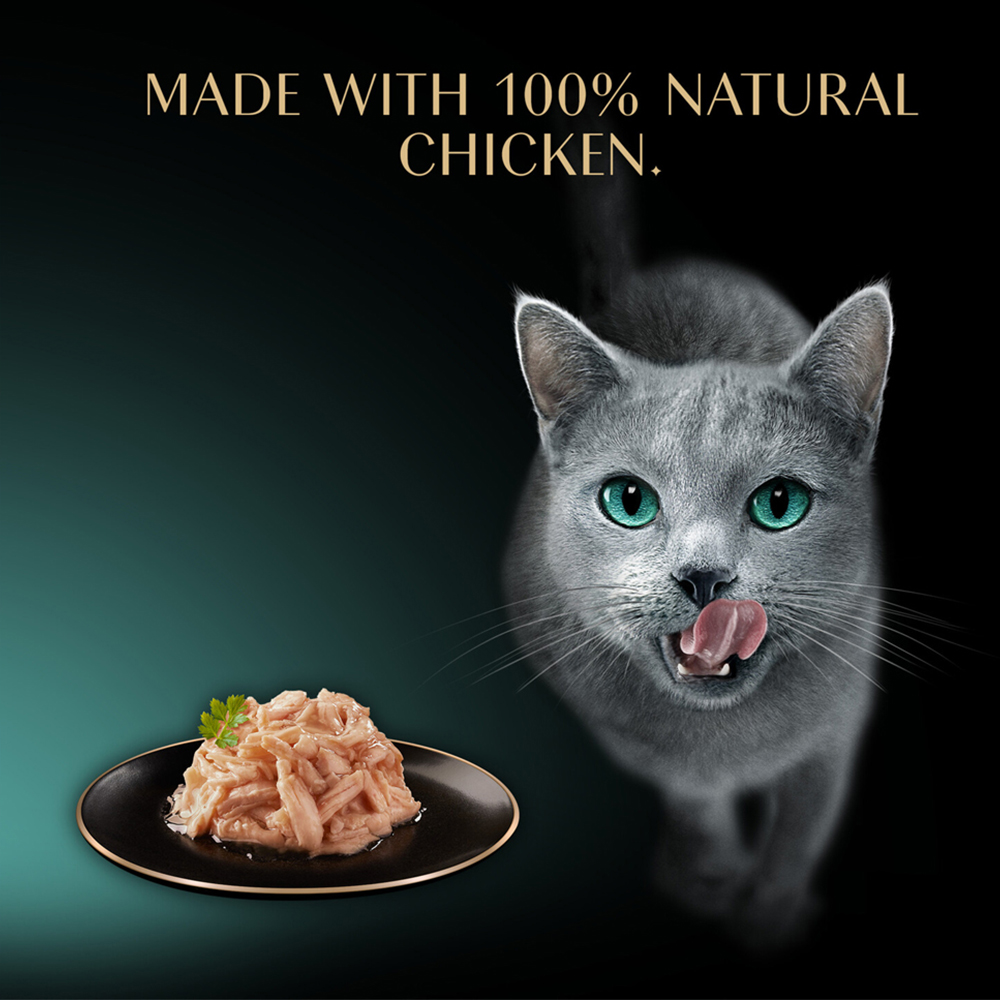 Sheba Fillets Cat Food Natural Shredded Chicken Image 5