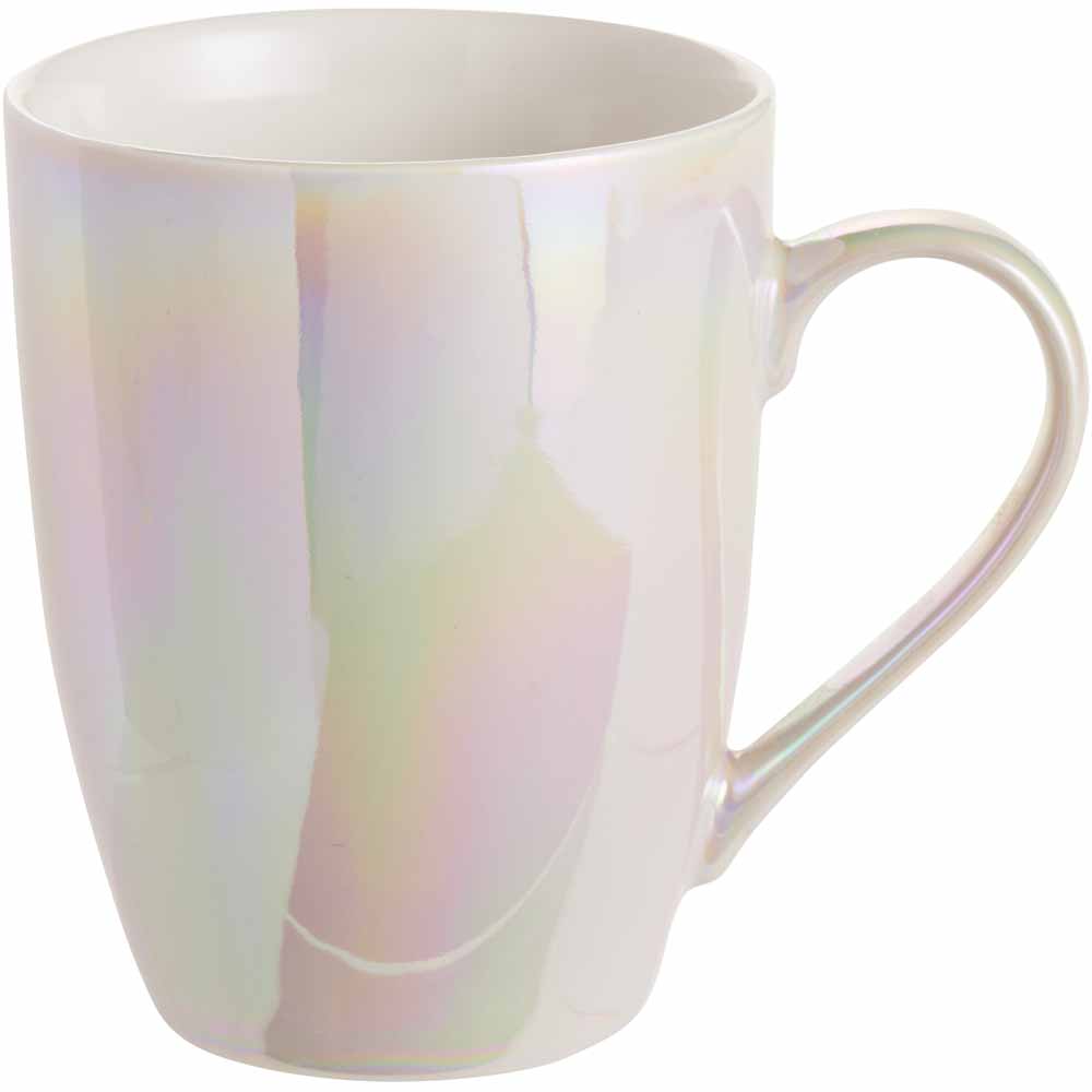 Wilko Pearlescent Mugs 4pk Image 2