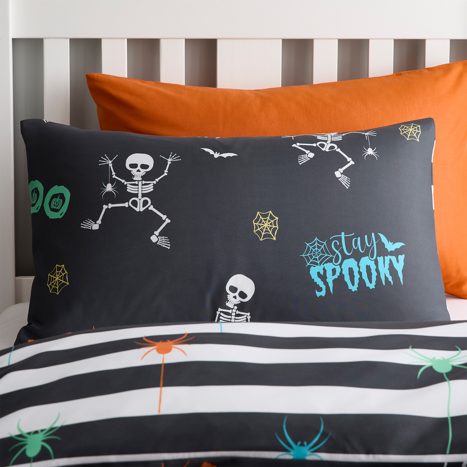 Boo Squad Duvet Set Black Double Image 4