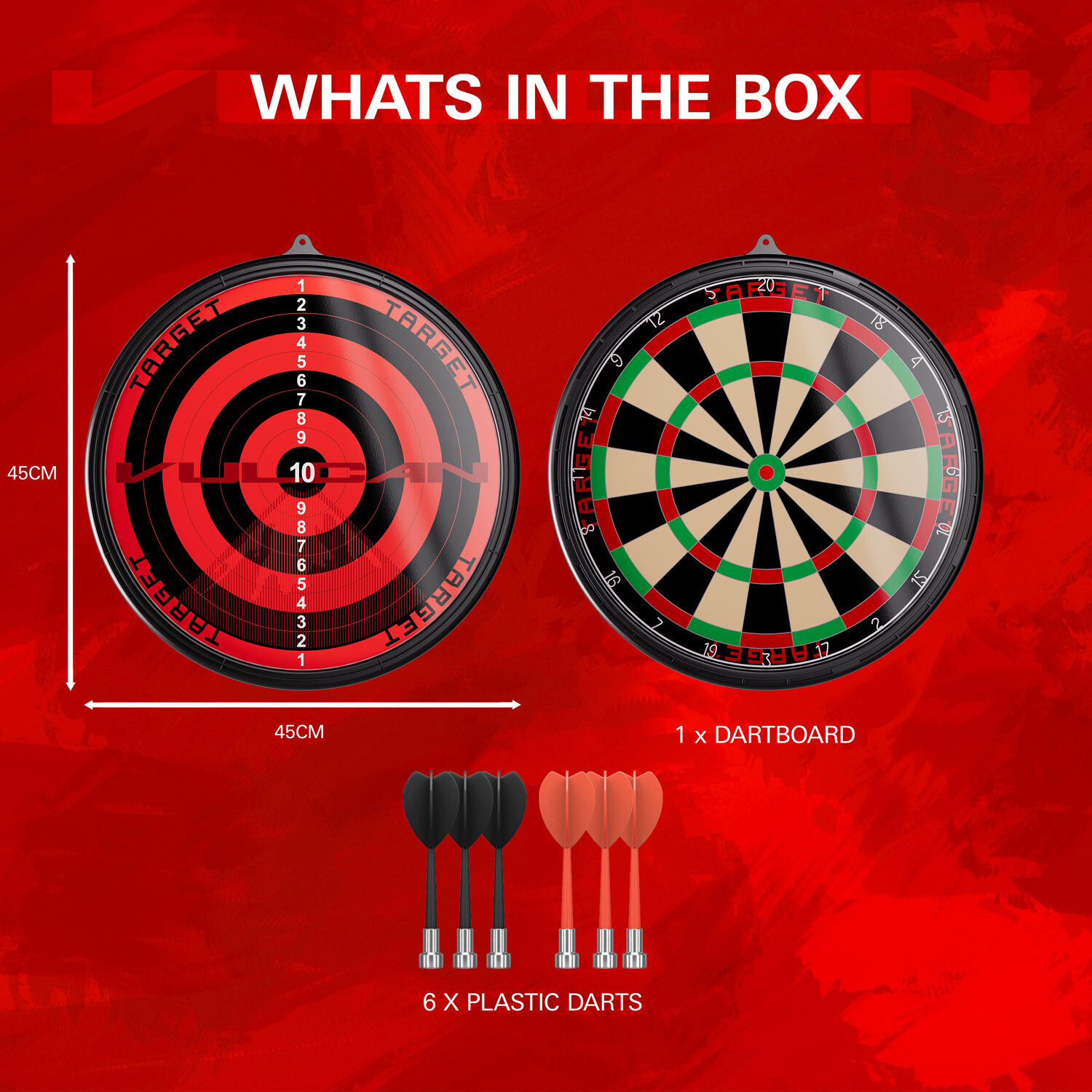 Vulcan Magnetic Dartboard Image 7