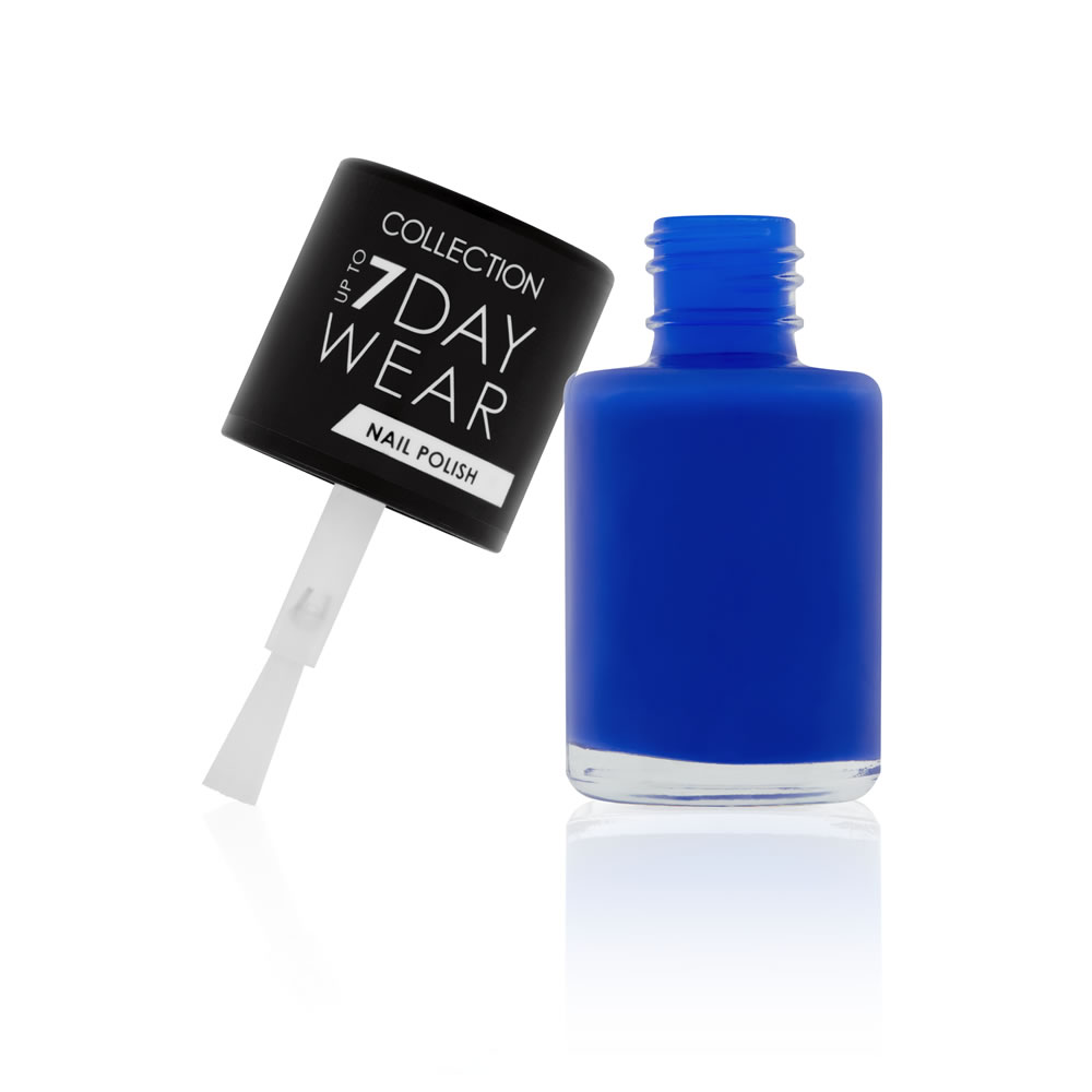 Collection Up to 7 Day Wear Nail Polish Sonic Blue  23 8ml Image 2