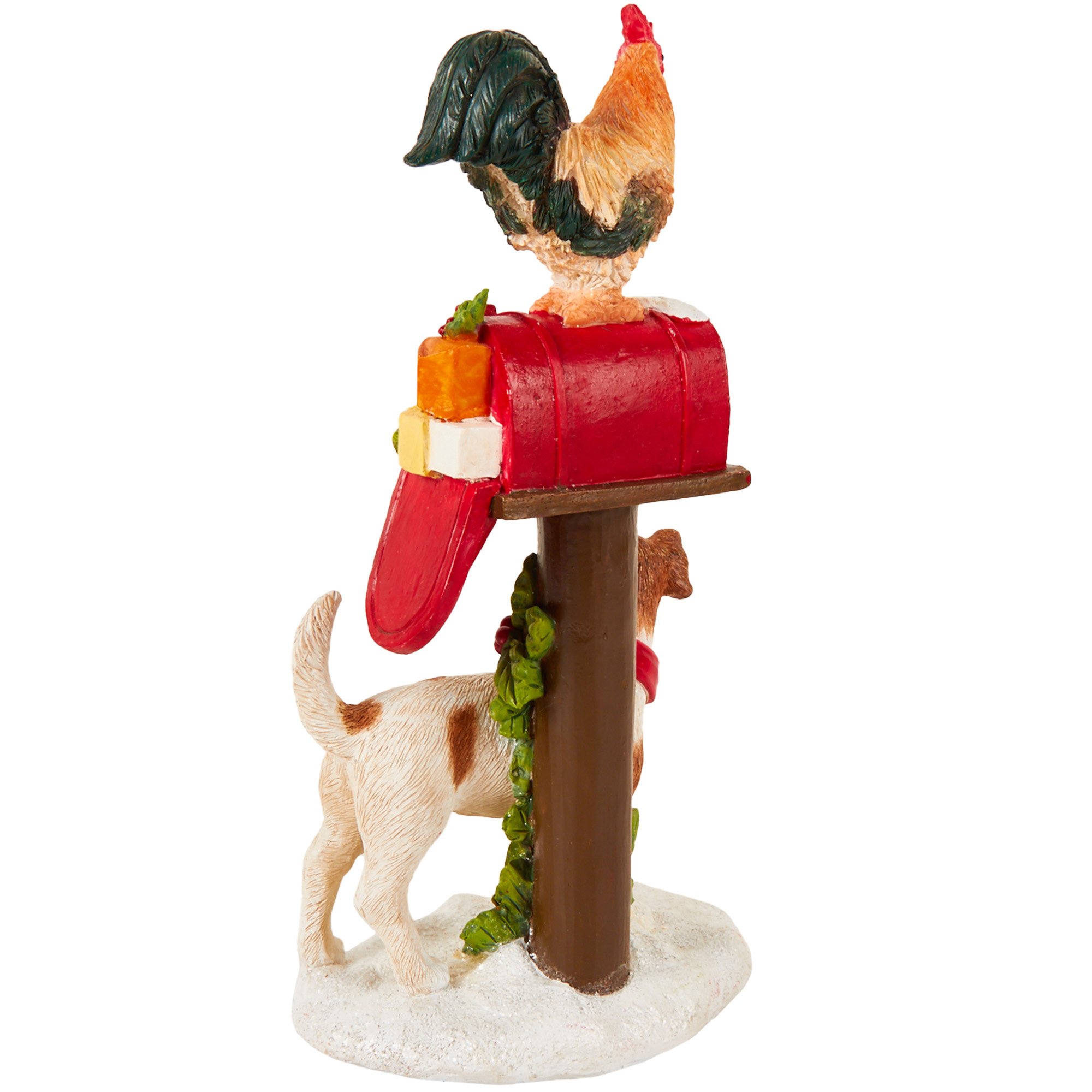 Dog and Chicken Letterbox Decoration Image 2