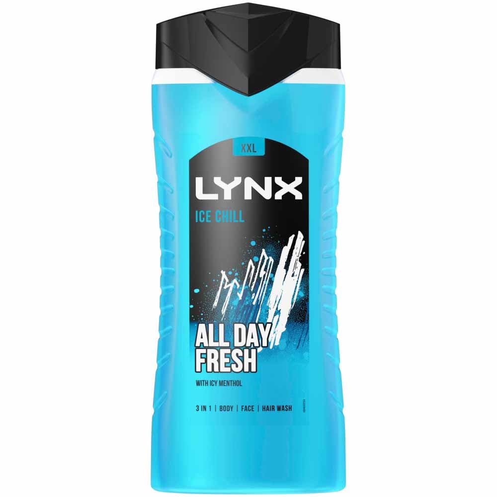 Lynx Shower Gel Ice Chill 500ml Image 1