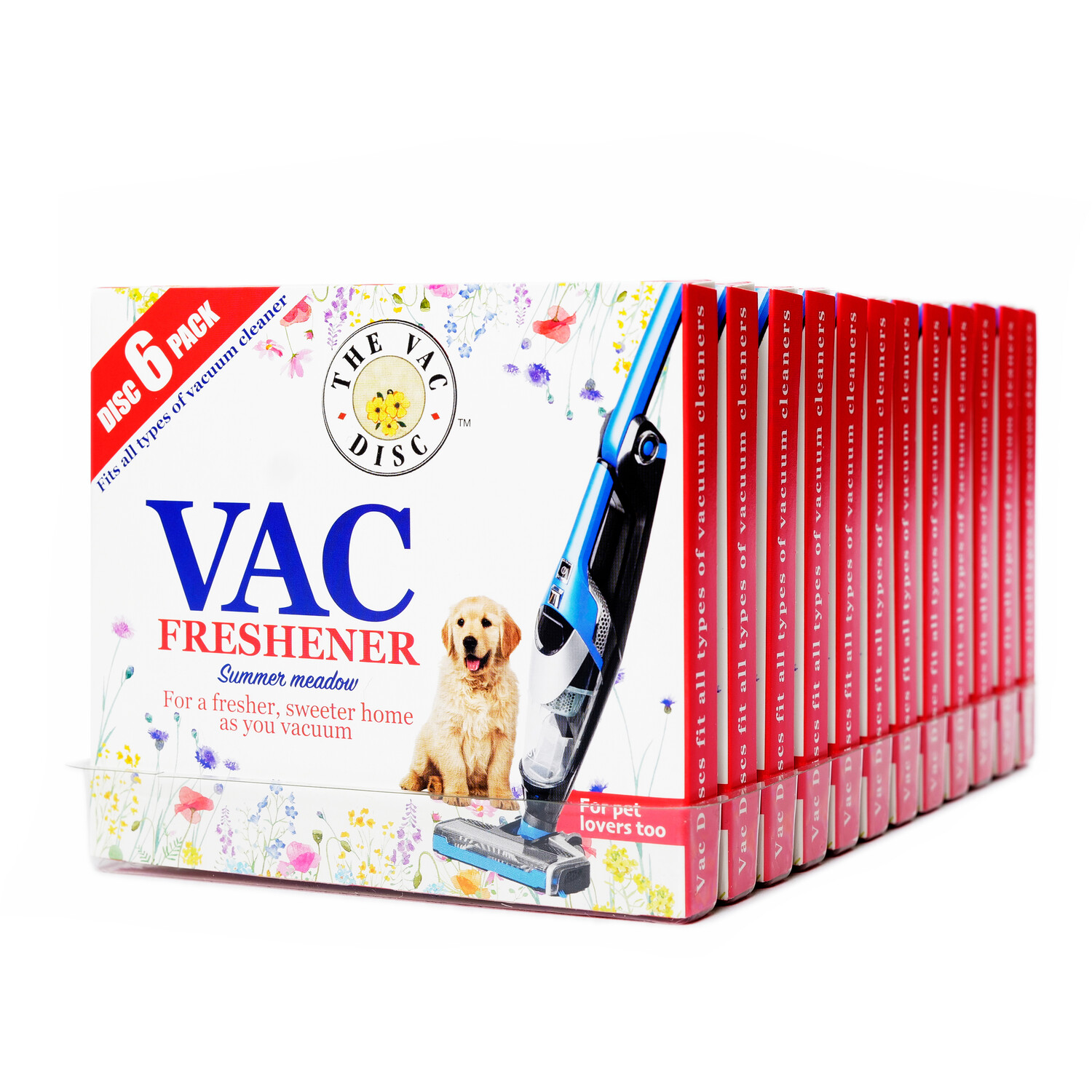 Pack of Summer Meadow Vacuum Fresheners Image 2