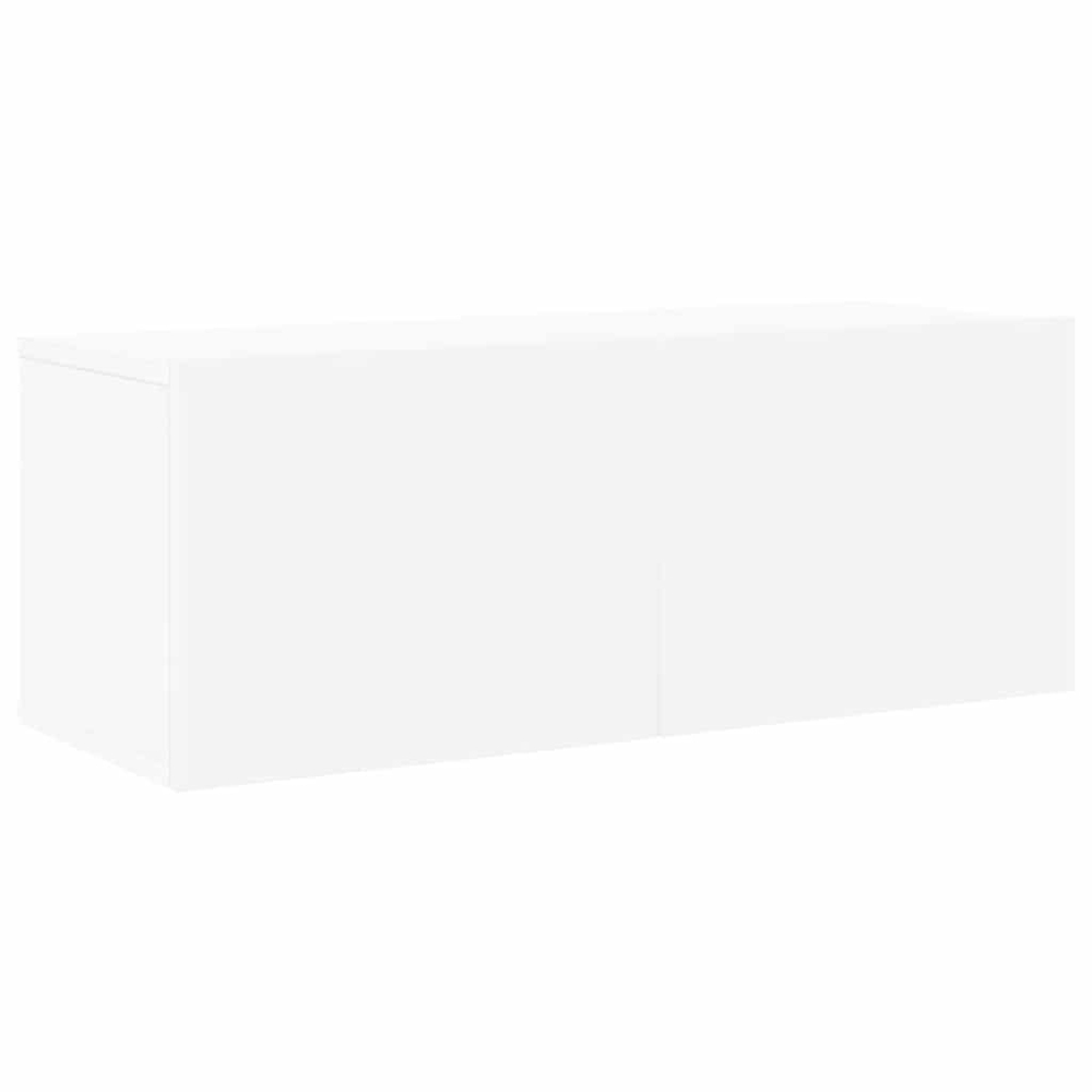 vidaXL 7 Door White TV Cabinet Set of 4 Image 5