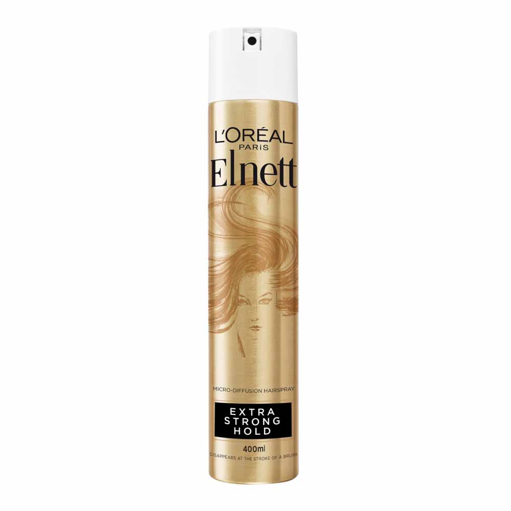 L'Oreal Paris Elnett Extra Strong Hold Hairspray 400ml Image 2