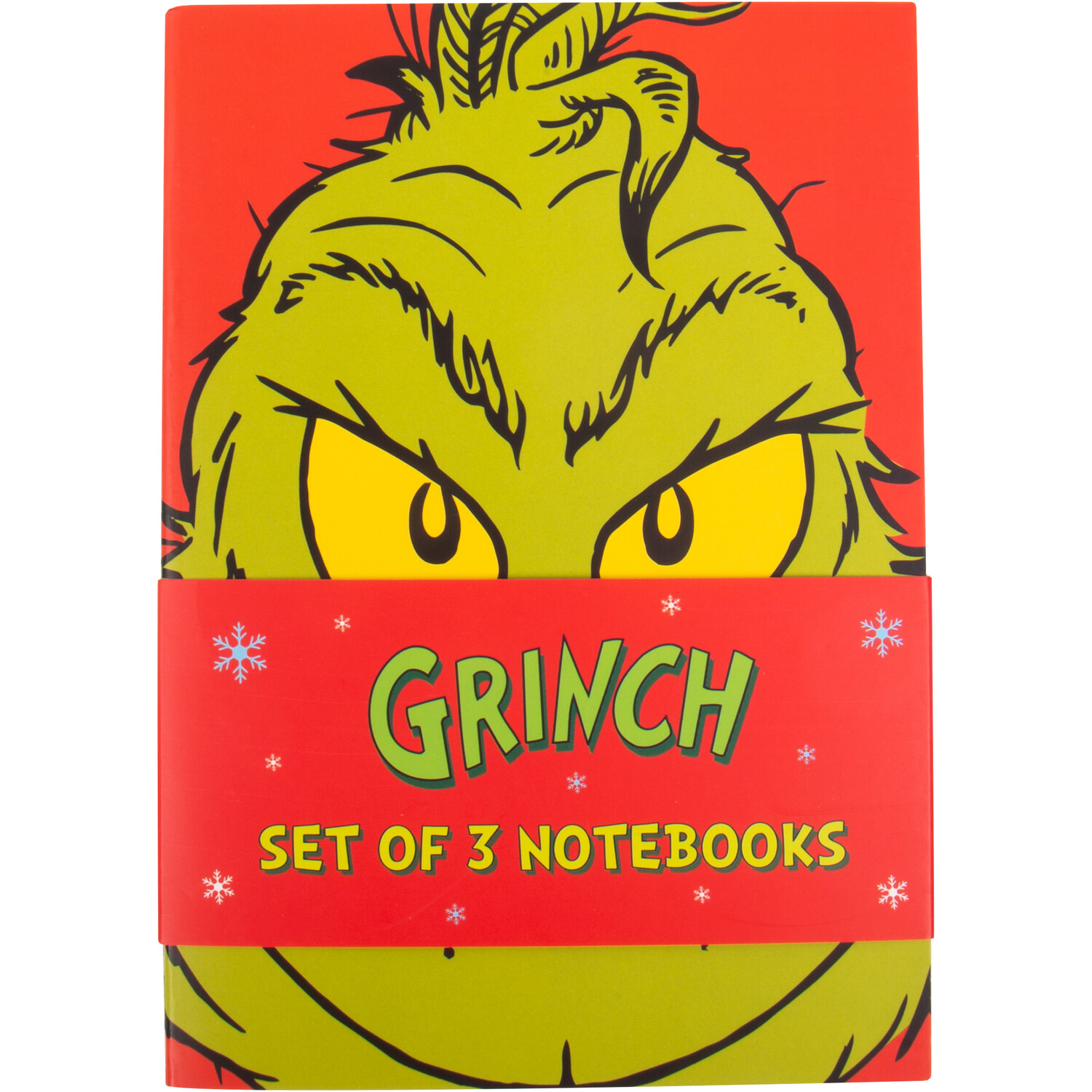 Pack of Three The Grinch Notebooks Image 1